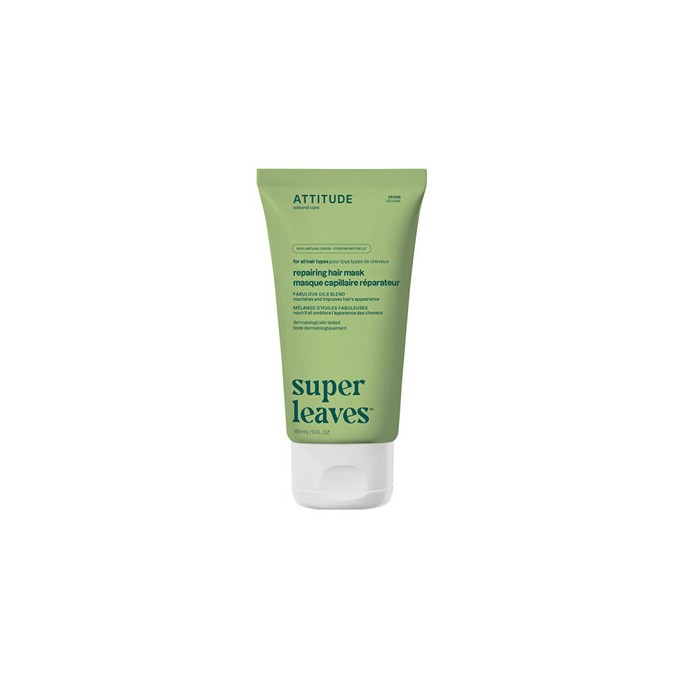 Attitude Super leaves Repairing Hair Mask - regeneruojanti plaukų kaukė, 150 ml