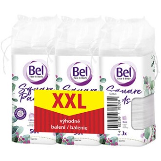 Bel Bel Face & Body Cosmetic - kvadratinių makiažo valiklių rinkinys ( 3 x 50 vnt. 