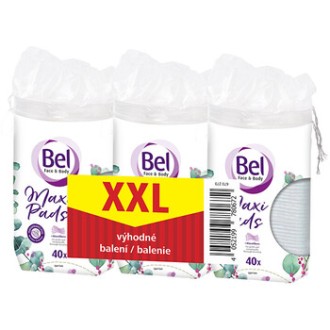 Bel Face & Body Cosmetic ( 3 x 40 ks ) - Sada oválných odličovacích tamponů
