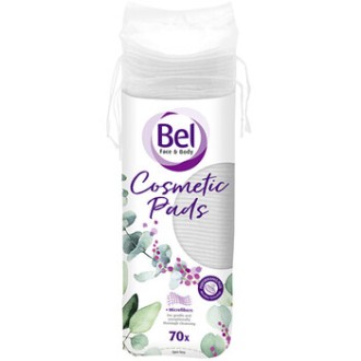 Bel Face & Body Cosmetic - apvalūs makiažo valymo diskeliai, 50 vnt.
