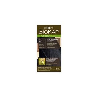 Biokap NUTRICOLOR DELICATO - plaukų dažai - 1.00 Černá přírodní 140 ml