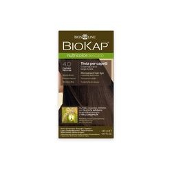 Biokap NUTRICOLOR DELICATO - plaukų dažai - 4.00 Hnědá přirozená 140 ml