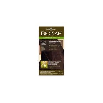 Biokap NUTRICOLOR DELICATO - plaukų dažai - 4.05 Kaštanovo čokoládová 140 ml