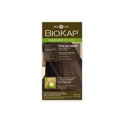 Biokap NUTRICOLOR DELICATO - plaukų dažai - 5.0 Kaštanová přírodní světlá 140 ml