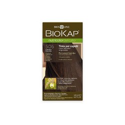 Biokap NUTRICOLOR DELICATO - plaukų dažai - 5.05 Hnědá - světlý kaštan 140 ml