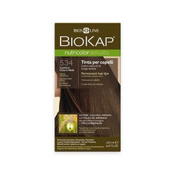 Biokap NUTRICOLOR DELICATO - plaukų dažai - 5.34 Medová kaštanová 140 ml