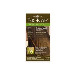 Biokap NUTRICOLOR DELICATO - plaukų dažai - 7.0 Blond přírodní střední 140 ml