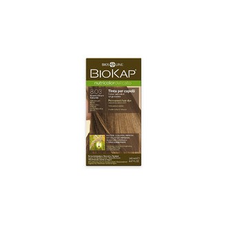 Biokap NUTRICOLOR DELICATO - plaukų dažai - 8.03 Blond přírodní světlá 140 ml