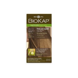 Biokap NUTRICOLOR DELICATO - plaukų dažai - 8.03 Blond přírodní světlá 140 ml