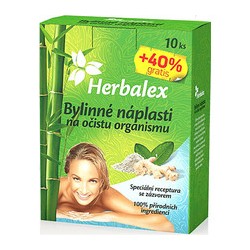 Herbamedicus Bylinné náplasti na očistu organismu 10+40% GRATIS 14x9g
