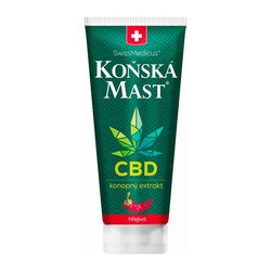 Herbamedicus Koňská mast s CBD hřejivá 200 ml