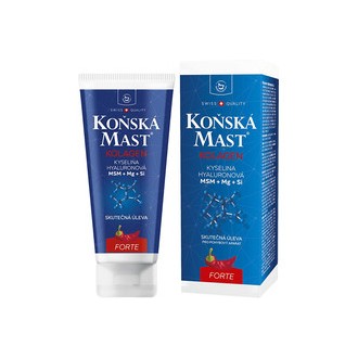 Herbamedicus Koňská mast s mořským kolagenem forte hřejivá 200 ml