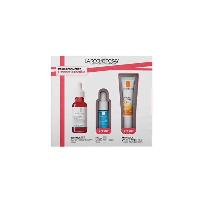 La Roche-Posay Retinol B3 Smoothing Regenerated Skin Set - odos priežiūros rinkinys