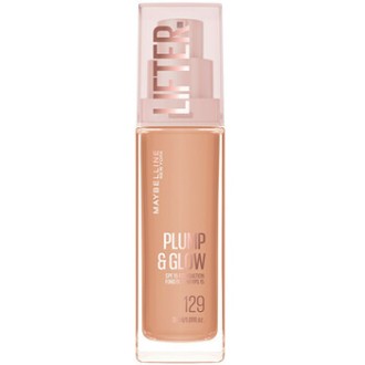 Maybelline Plump & Glow Lifter Foundation SPF 15 - makiažo pagrindas, 30 ml - 118