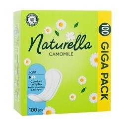 Naturella Camomile Light - higieniniai įklotai, 100 vnt.
