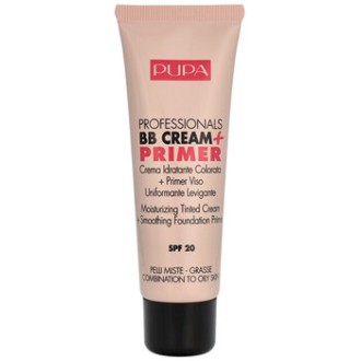 Pupa BB Cream+Primer Moisturizing Tinted Cream - BB krém a podkladová báze 2v1 50 ml 002 Sand