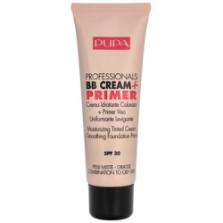 Pupa BB Cream+Primer Moisturizing Tinted Cream - BB kremas ir makiažo bazė, 50 ml 002 Sand
