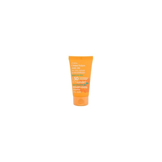 Pupa Sunscreen Anti-Aging Cream SPF50 - apsauginis veido kremas nuo saulės, 50 ml