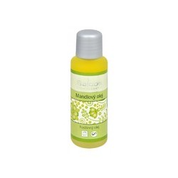 Saloos Almond oil cold pressed - natūralus šalto spaudimo migdolų aliejus, 50 ml