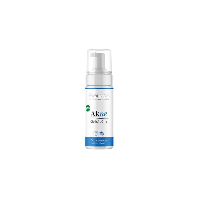 Saloos Bio Akne čisticí pěna - valomosios putos, 150 ml