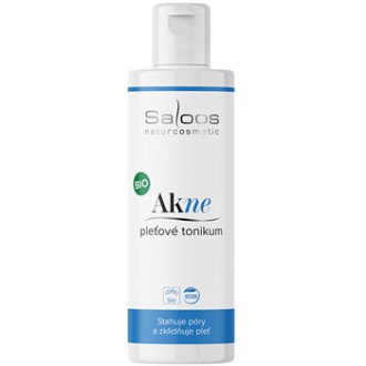 Saloos Bio Akne pleťové tonikum - raminantis tonikas į aknę linkusiai ir probleminei odai, 200 ml