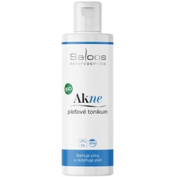 Saloos Bio Akne pleťové tonikum - raminantis tonikas į aknę linkusiai ir probleminei odai, 200 ml