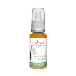 Saloos BIO rostlinný elixír Squalane & Q10 - aliejus brandžiai odai, 20 ml