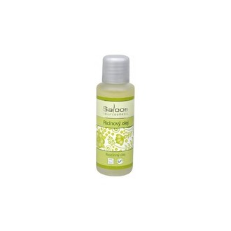 Saloos Castor oil cold pressed - šalto spaudimo ricinos aliejus, 50 ml