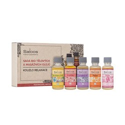 Saloos Set Kouzlo relaxace - masažo aliejų rinkinys, 5 x 20 ml