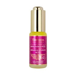 Saloos Královská péče Argan & Opuncie & Růže - prabangus veido aliejų serumas, 20 ml