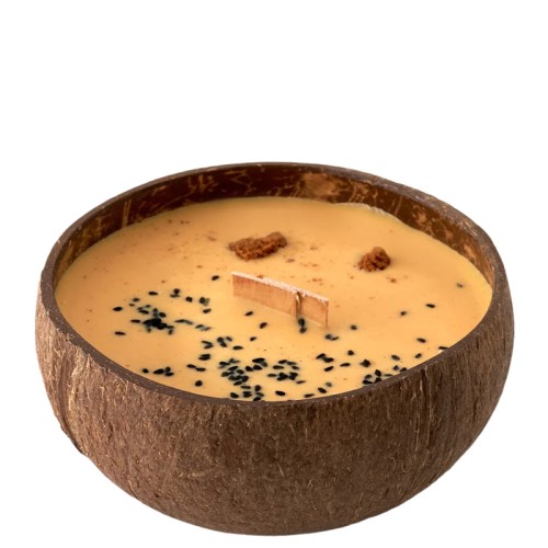 Tropikalia žvakė kokose, vanilės, karamelės kvapo