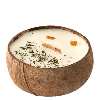 Tropikalia žvakė kokose, citrinų ir mėtų kvapo