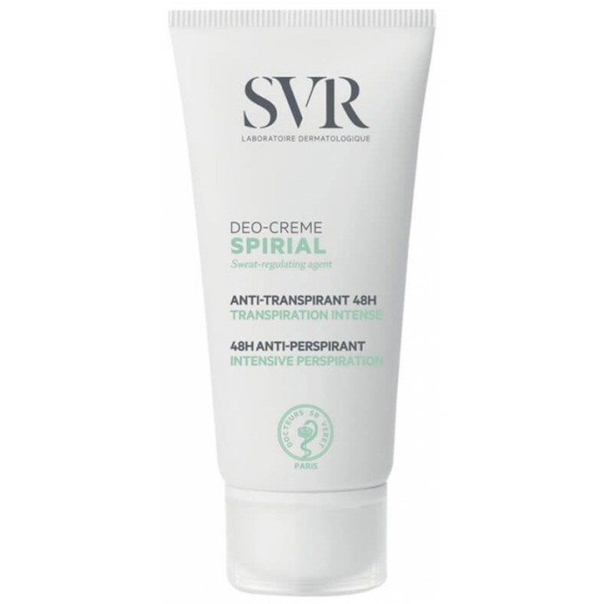 SVR Laboratoire Spirial Deo-Creme - antiperspirantas visų tipų odai, 50 ml