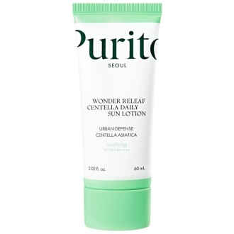 Purito Wonder Releaf Centella Daily Sun Lotion SPF 50+ - Tanning lotion for the face 60 ml