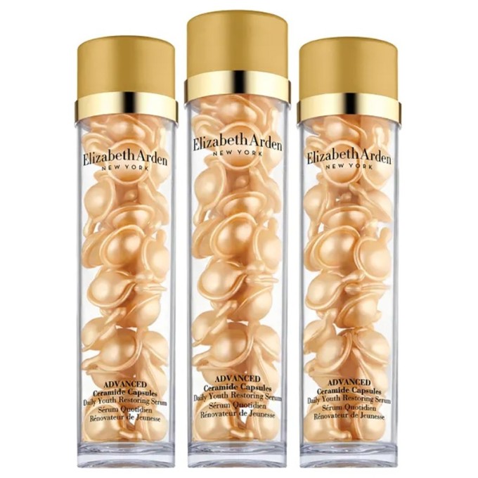 Elizabeth Arden Ceramide Daily Youth Restoring Serum Set - A gift set of skin serum in capsules 90