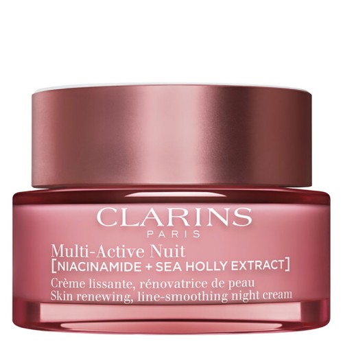 Clarins Multi-Active Nuit - Daugiafunkcinis naktinis kremas sausai odai, 50 ml