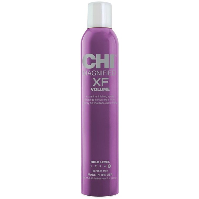 Farouk Systems CHI Magnified Volume XF Extra Firm Finishing Spray - Strong hairspray 340 g