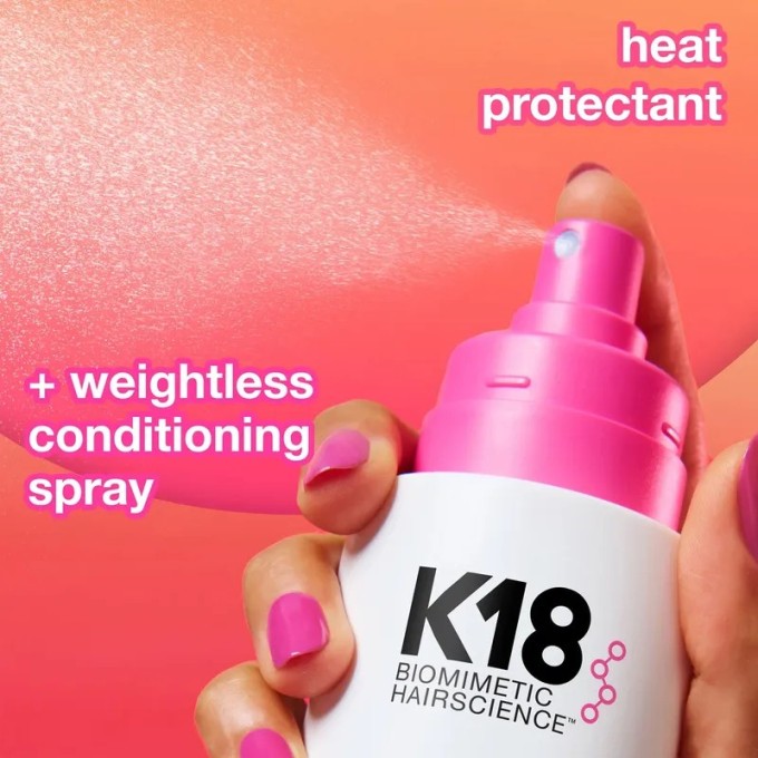 K18 HeatBounce Conditioning Heat Protectant - kondicionierius su apsauga nuo karščio, 118 ml