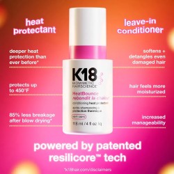 K18 HeatBounce Conditioning Heat Protectant - kondicionierius su apsauga nuo karščio, 118 ml