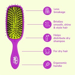 Wet Brush Wet Brush Shine Enhancer hair brush Purple