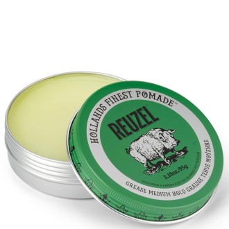 Reuzel Grease Medum Hol Green Pomade - Hair pomade 95 ml 2