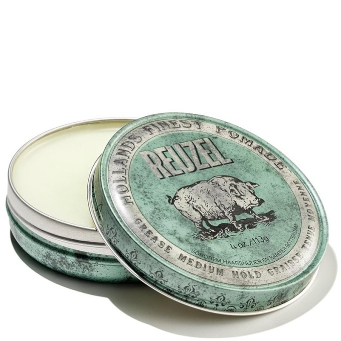 Reuzel Grease Medum Hol Green Pomade - Hair pomade 113 g