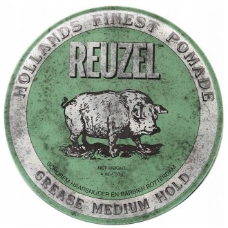 Reuzel Grease Medum Hol Green Pomade - Hair pomade 113 g