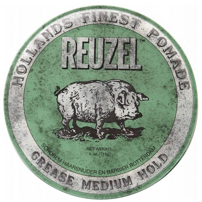 Reuzel Grease Medum Hol Green Pomade - Hair pomade 113 g