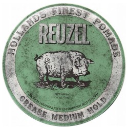 Reuzel Grease Medum Hol Green Pomade - Hair pomade 113 g