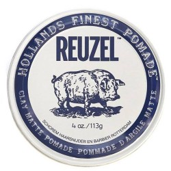Reuzel Clay Matte Pomade - Mattifying pomade for hair with clay 95 ml