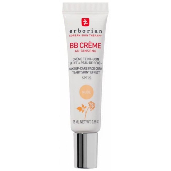 Erborian BB Creme Make-up Care Face Cream SPF 20 15 ml Nude