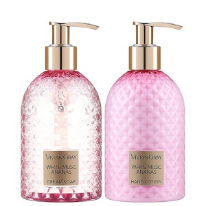 Vivian Gray White Musc & Ananas Cream Soap & Hand Lotion Set 2