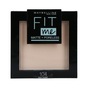 Maybelline Fit Me! Matte + Poreless Compact Matte Powder - Compact matting powder 9 g 104 Soft Ivory