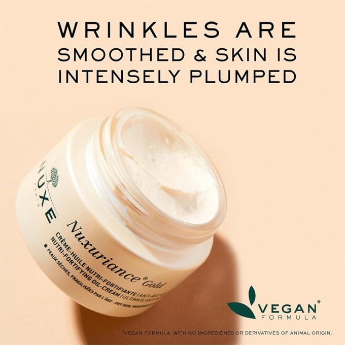 Nuxe Nuxuriance Gold Nutri-Fortifying Oil-Cream - Regenerating anti-aging cream for dry skin 50 ml